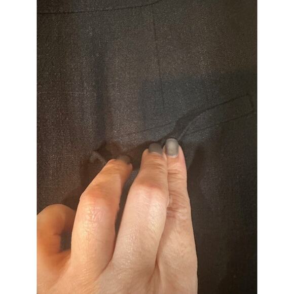 ASOS Design Solid Black Formal Dress Pants Slacks Trousers Women Sz 6P - Picture 6 of 8